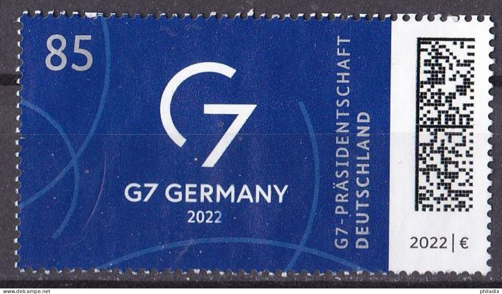 BRD 2022 Mi. Nr. 3694 O/used (BRD1-7) - Used Stamps