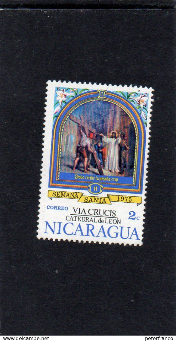 1975 Nicaragua - Pasqua - Via Crucis - Ostern