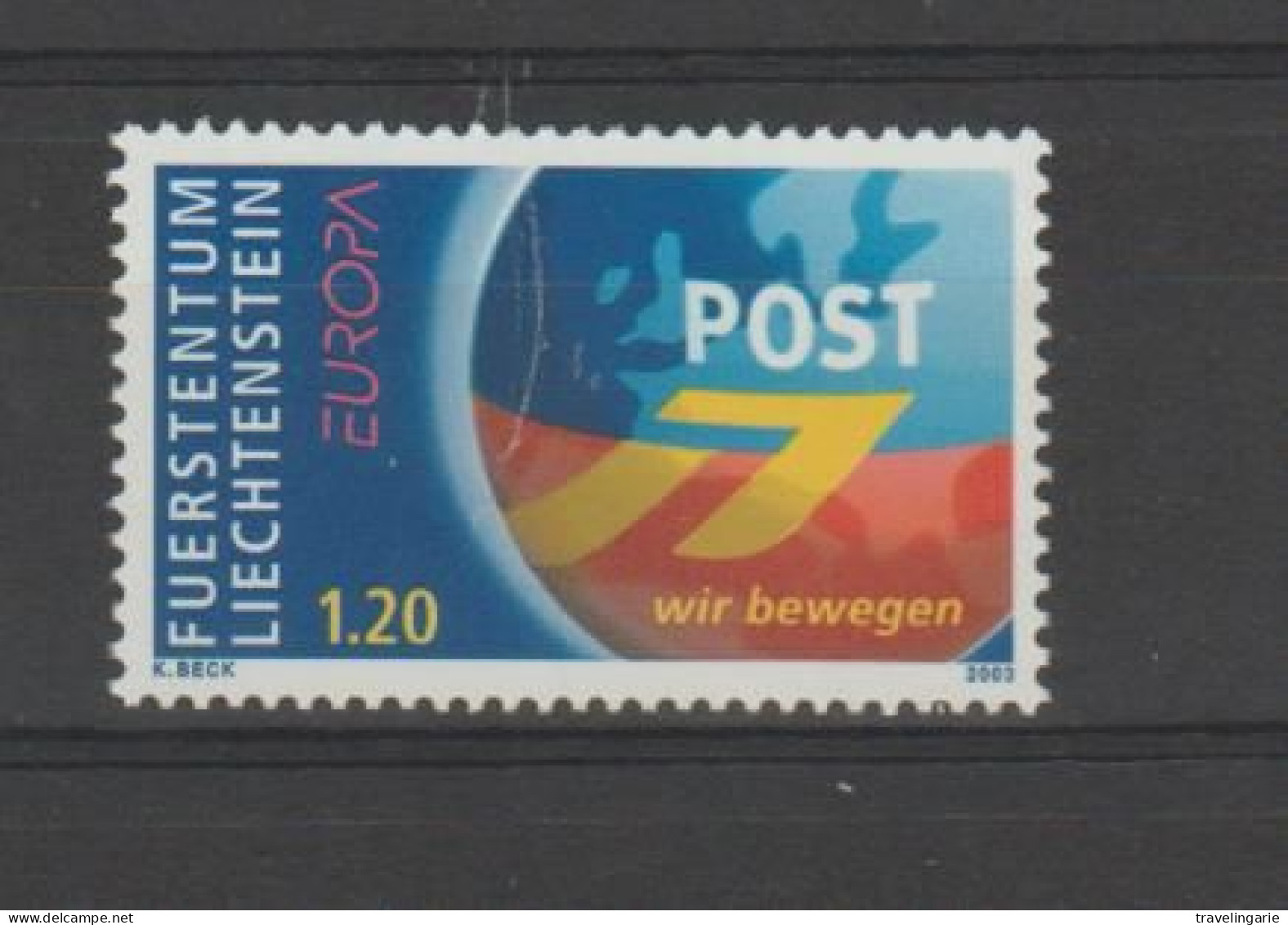 Liechtenstein 2003 Europa Cept - Poster Art ** MNH - Unused Stamps