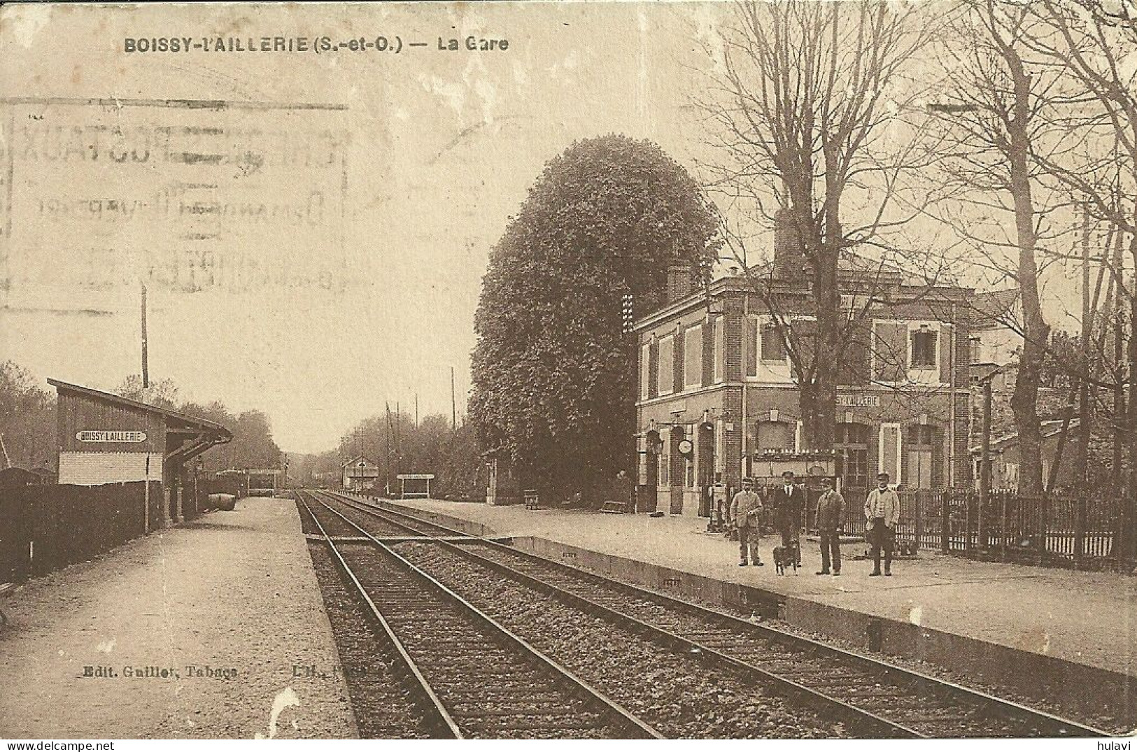 95  BOISSY L' AILLERIE - LA GARE (ref 7723) - Boissy-l'Aillerie