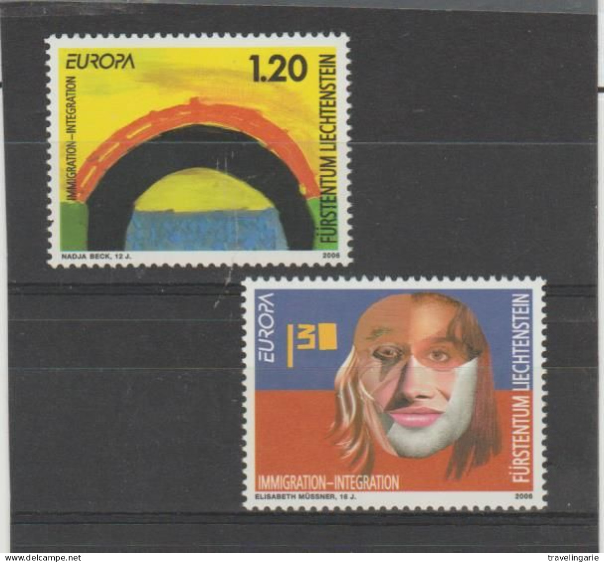 Liechtenstein 2006 Europa Cept - Integration ** MNH - Unused Stamps