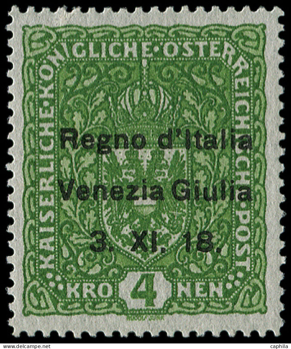 * ITALIE VENITIE - Poste - 17, Signé (Sas. 17) - Venezia Giulia