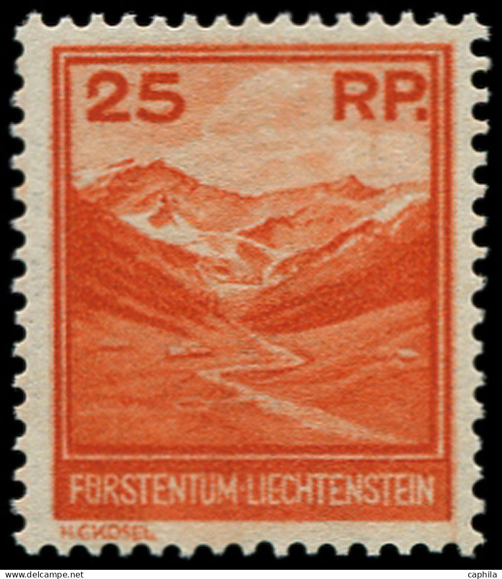 ** LIECHTENSTEIN - Poste - 111, Mont Naafkopf - Unused Stamps