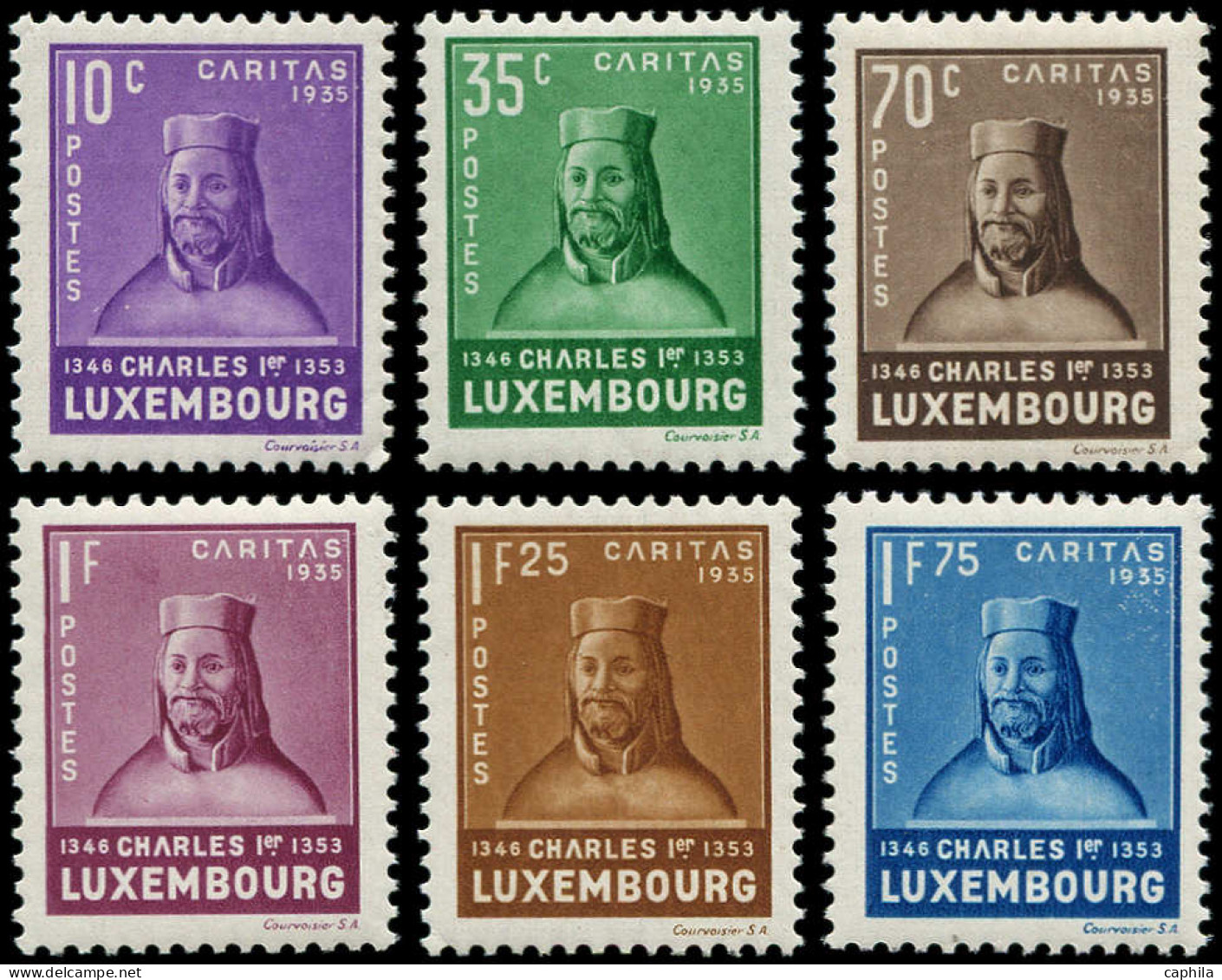 ** LUXEMBOURG - Poste - 276/81, Complet - Unused Stamps