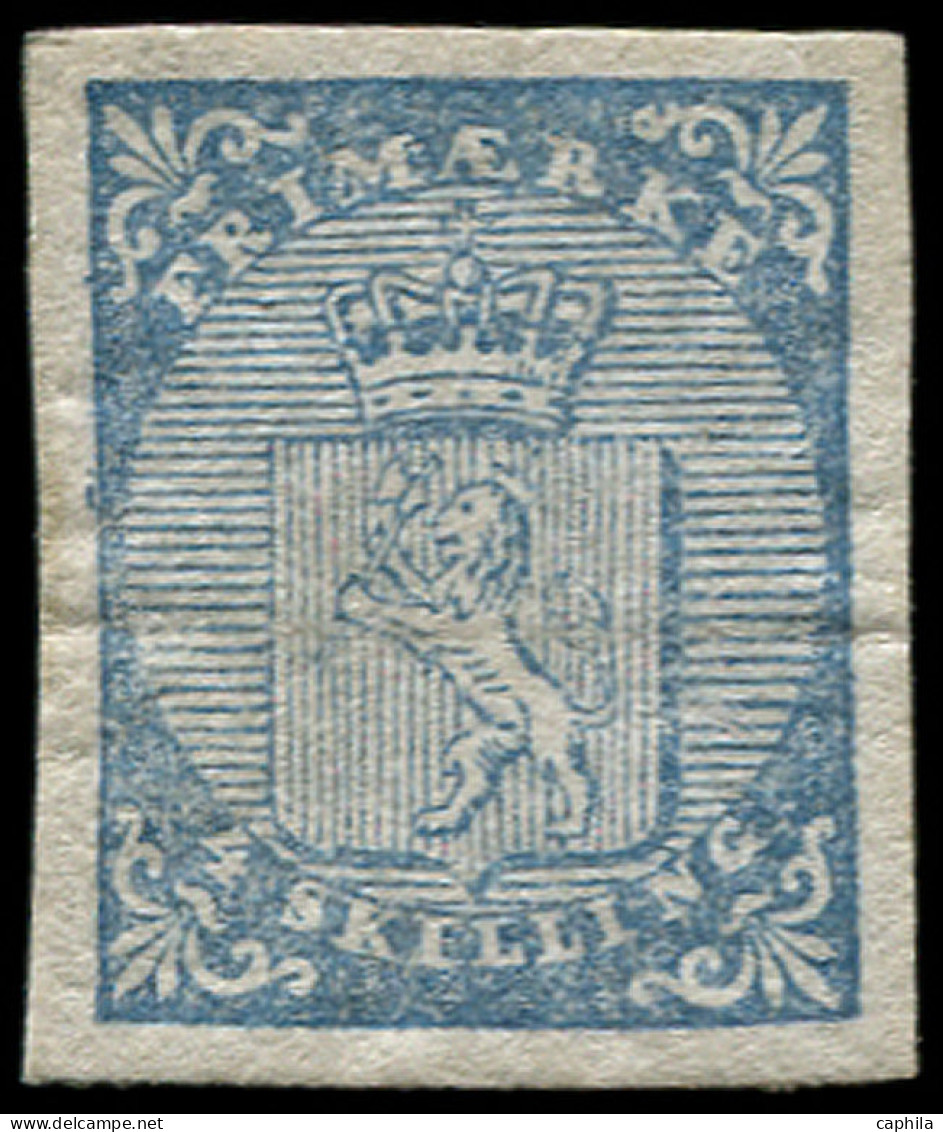 * NORVEGE - Poste - 1, Pli Horizontal - Unused Stamps