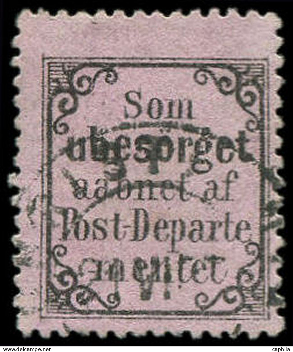 O NORVEGE - Timbres De Retour - 1, Ubesorget: Rose-lilas - Autres