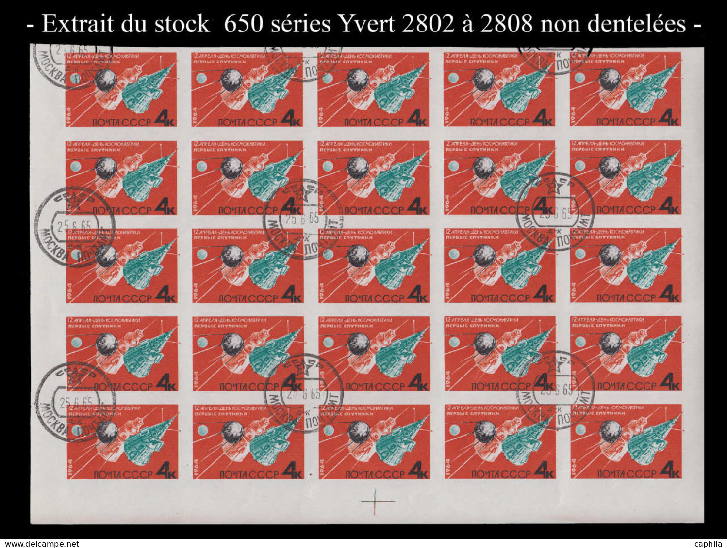 O RUSSIE - Lots & Collections - Stock de non dentelés en feuilles ou fragments entre les numéros 938B et 3105