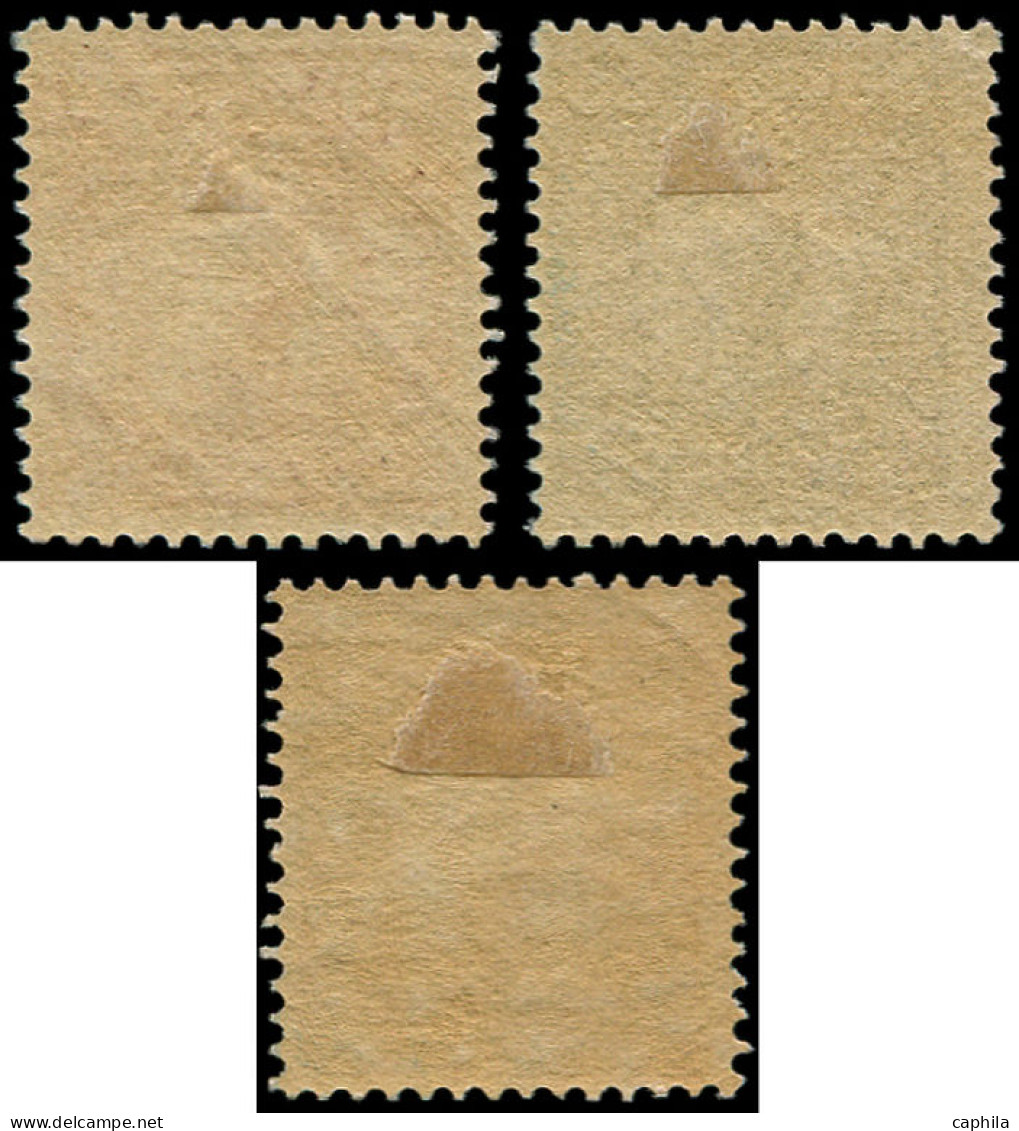 * SUEDE - Poste - 70/72, Gustave V - Unused Stamps