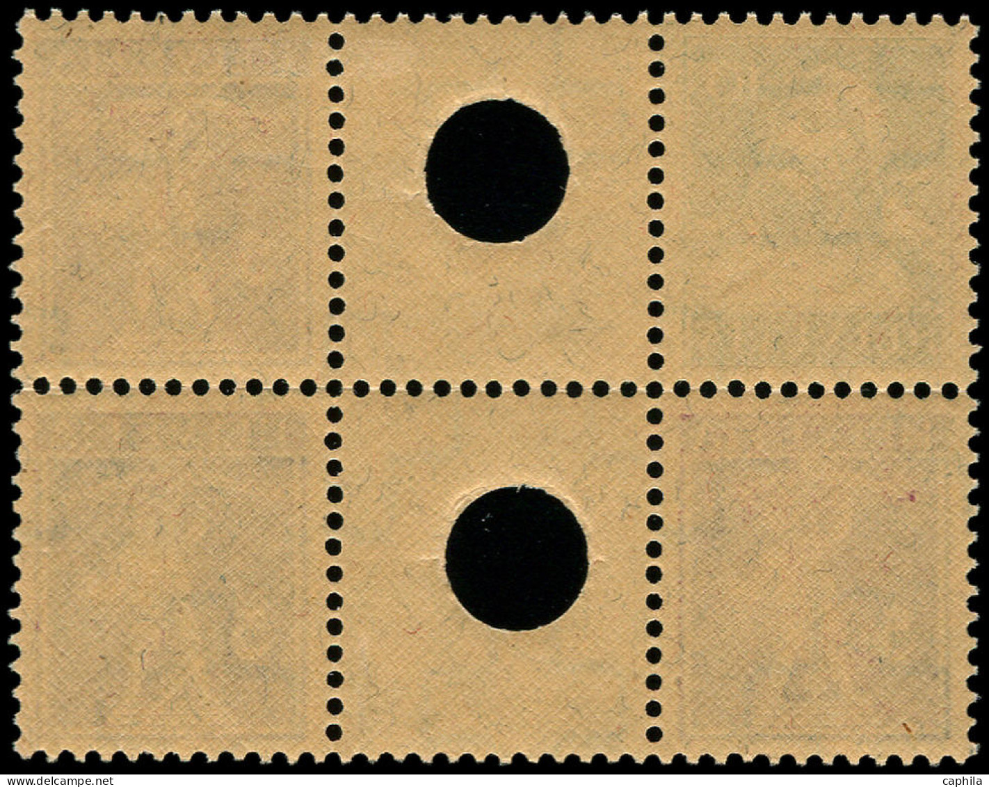 ** SUISSE - Poste - 198 + 200, Paire Avec Pont En Bloc De 4, Un Exemplaire * (Zumstein S19+21 = 2160 FS) - Unused Stamps