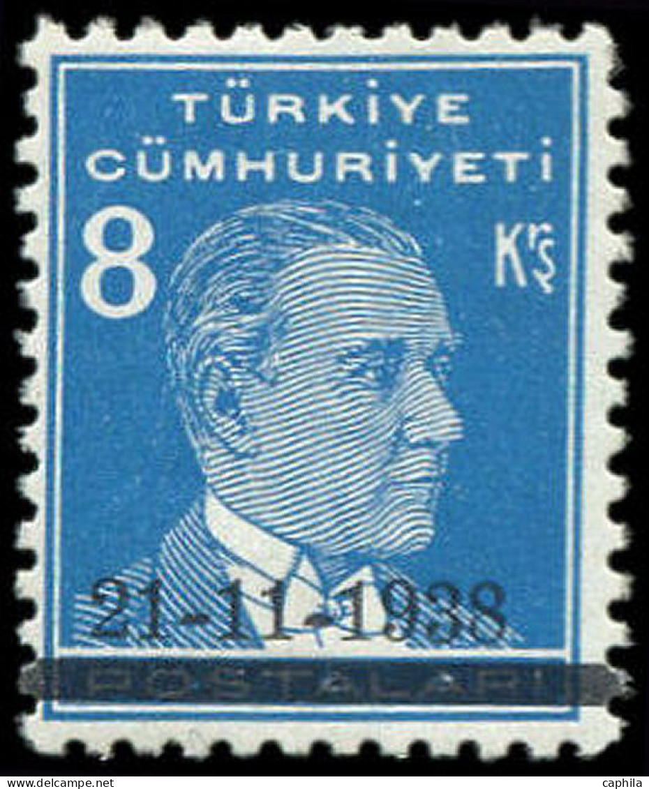 ** TURQUIE - Poste - 911E, Nuance De Couleur: 8k. Bleu (Isfila 1500£) - Unused Stamps