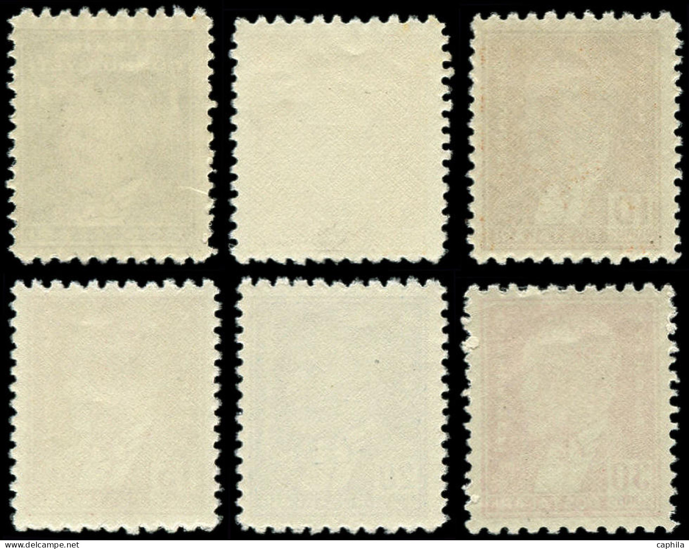 ** TURQUIE - Poste - Isfila 1652/57, Papier Médium, Complet: Atatürk - Unused Stamps