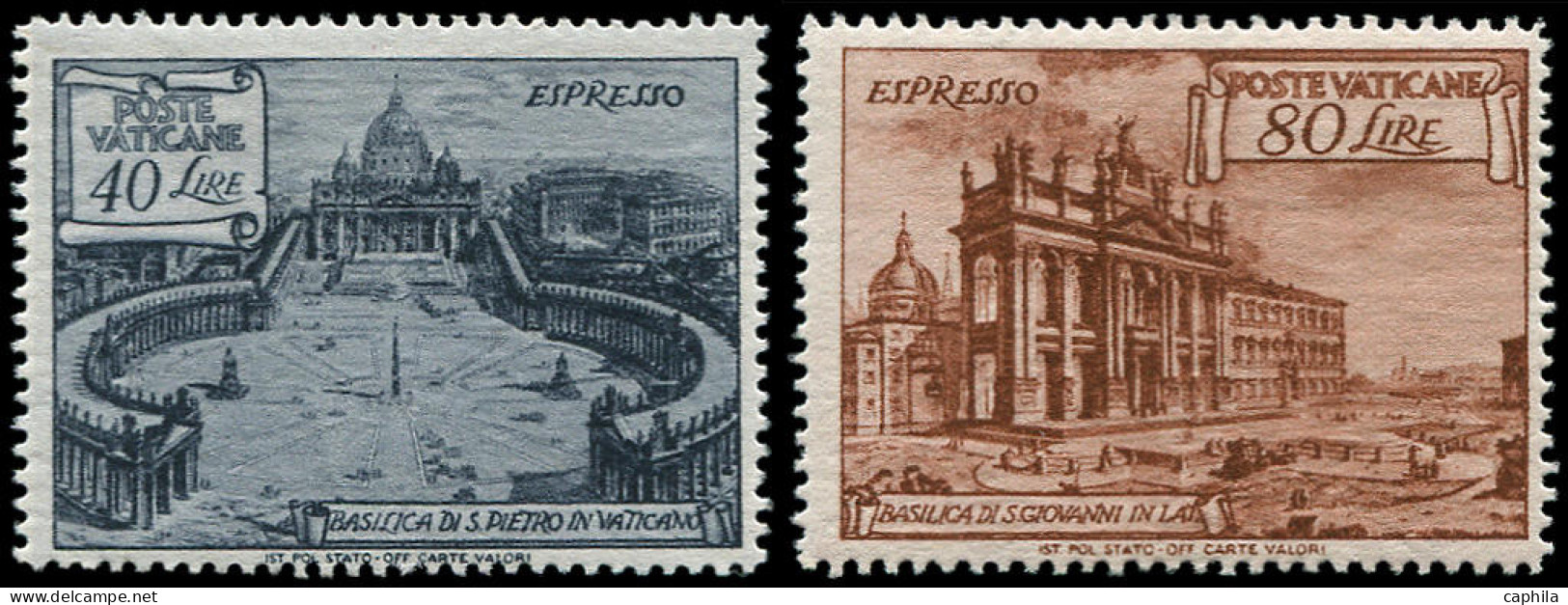 ** VATICAN - Express - 11/12, Complet - Priority Mail