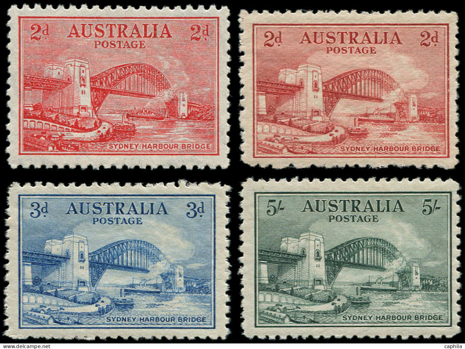 * AUSTRALIE - Poste - 89/92, Inauguration Du Pont Du Port De Sydney - Autres & Non Classés