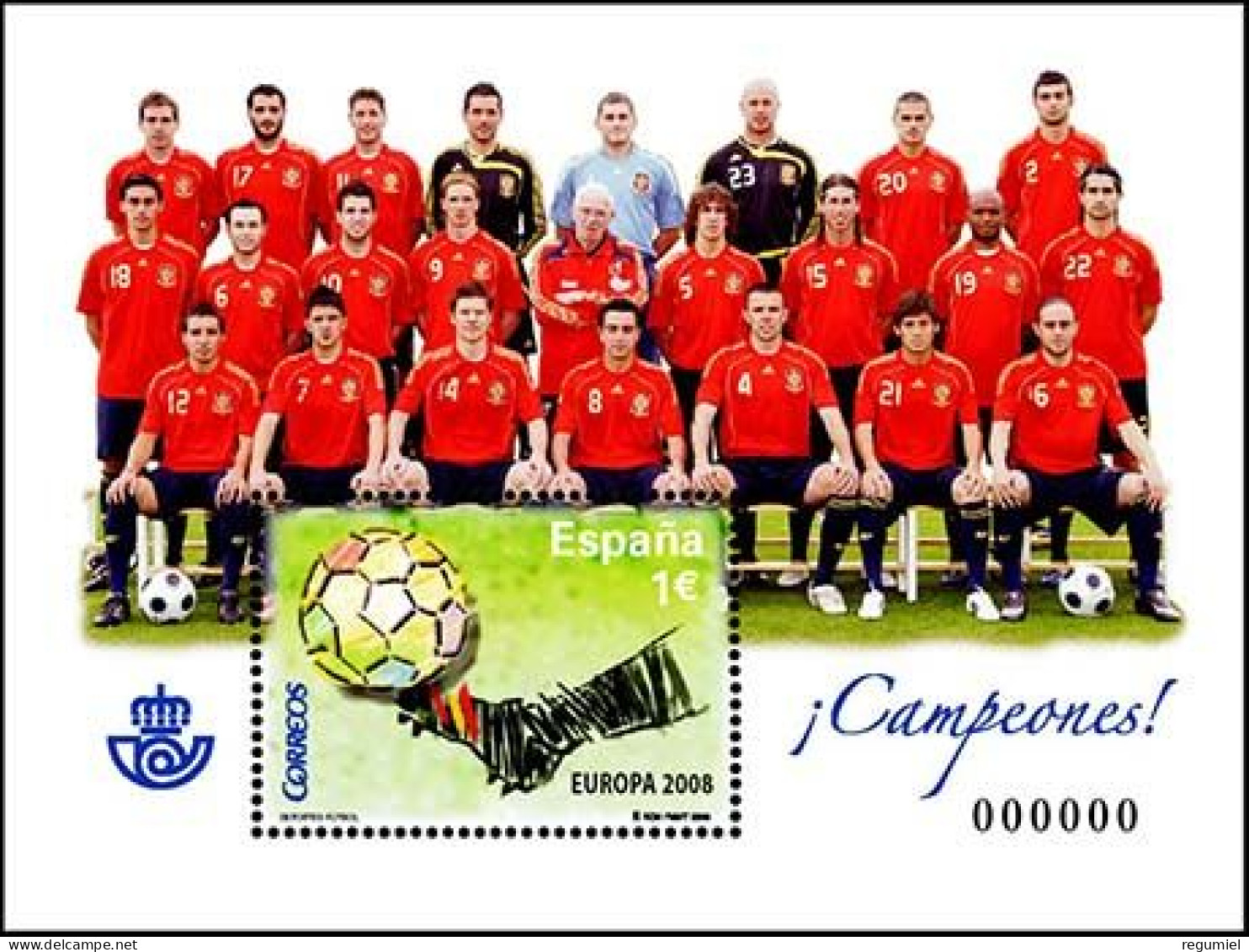 España 4429 ** HB Futbol. 2008 - Neufs
