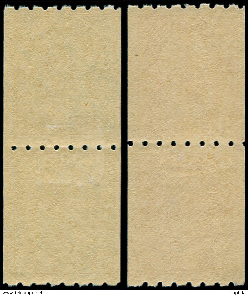 * CANADA - Poste - 93a (C)/94 A (C), 2 Paires Verticales De Roulette, Dentelées 8 Horizontal - Andere & Zonder Classificatie