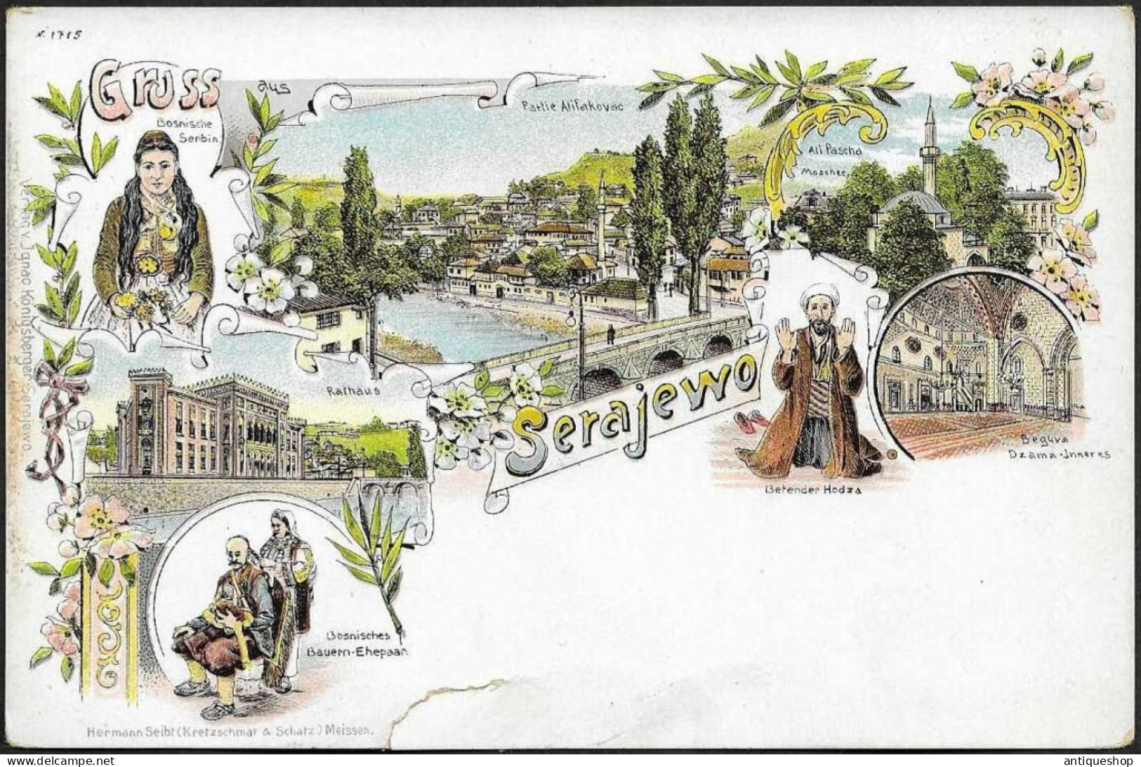 Bosnia And Herzegovina-----Sarajevo-----old Postcard - Bosnia And Herzegovina