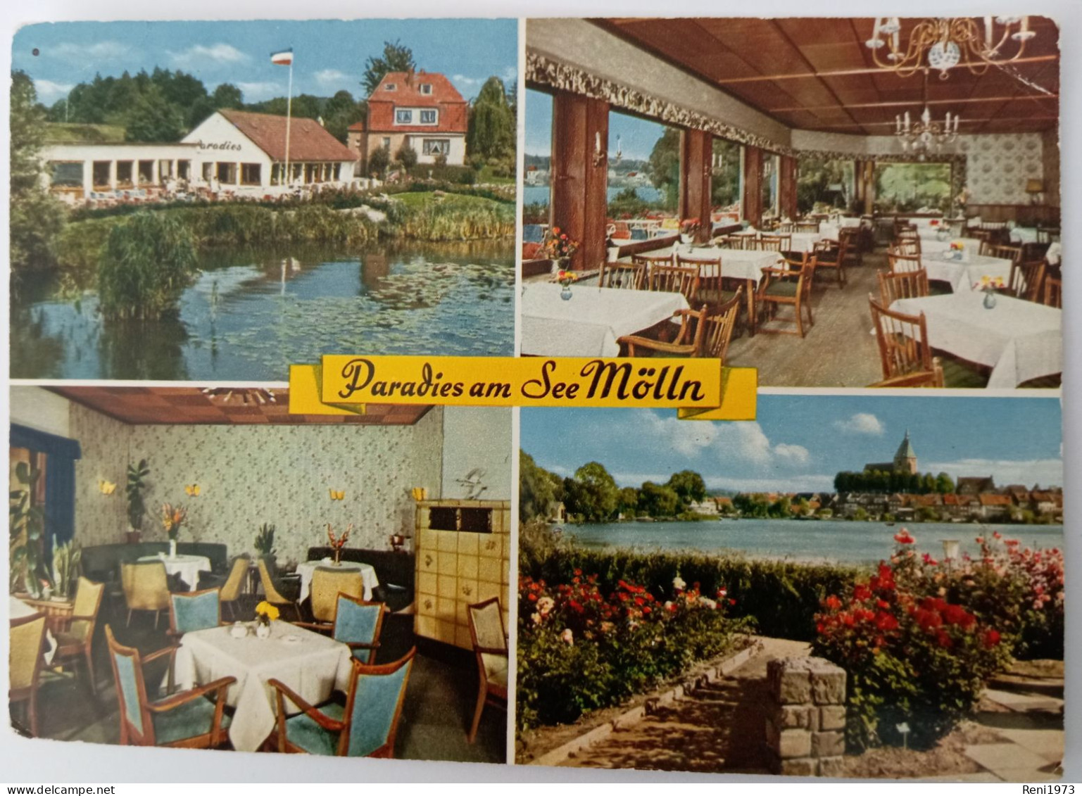 Mölln, Paradies Am See, Restaurant, Cafe Und Pension, 1980 - Moelln