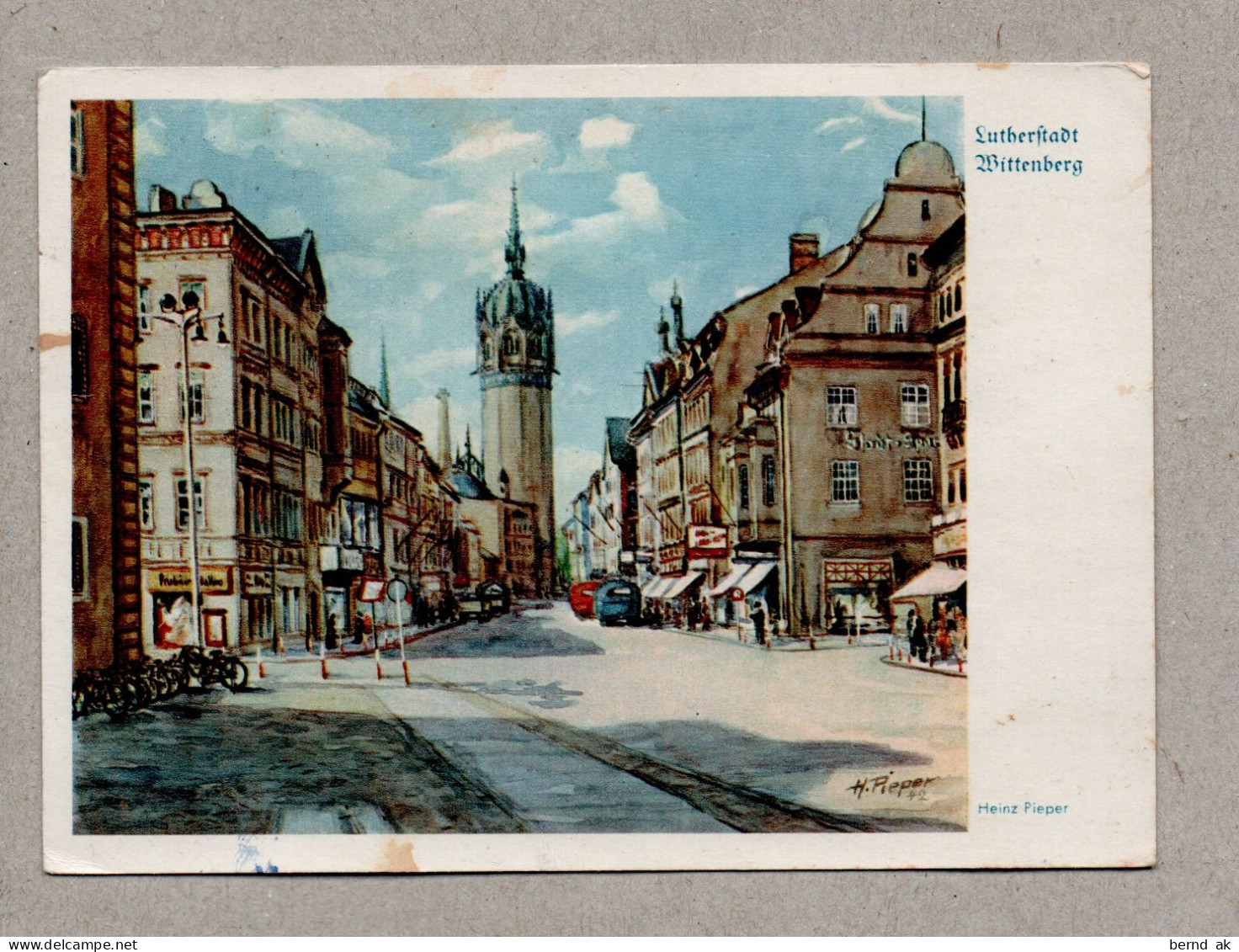 A0004} BRD - AK : Lutherstadt Wittenberg - Wittenberg