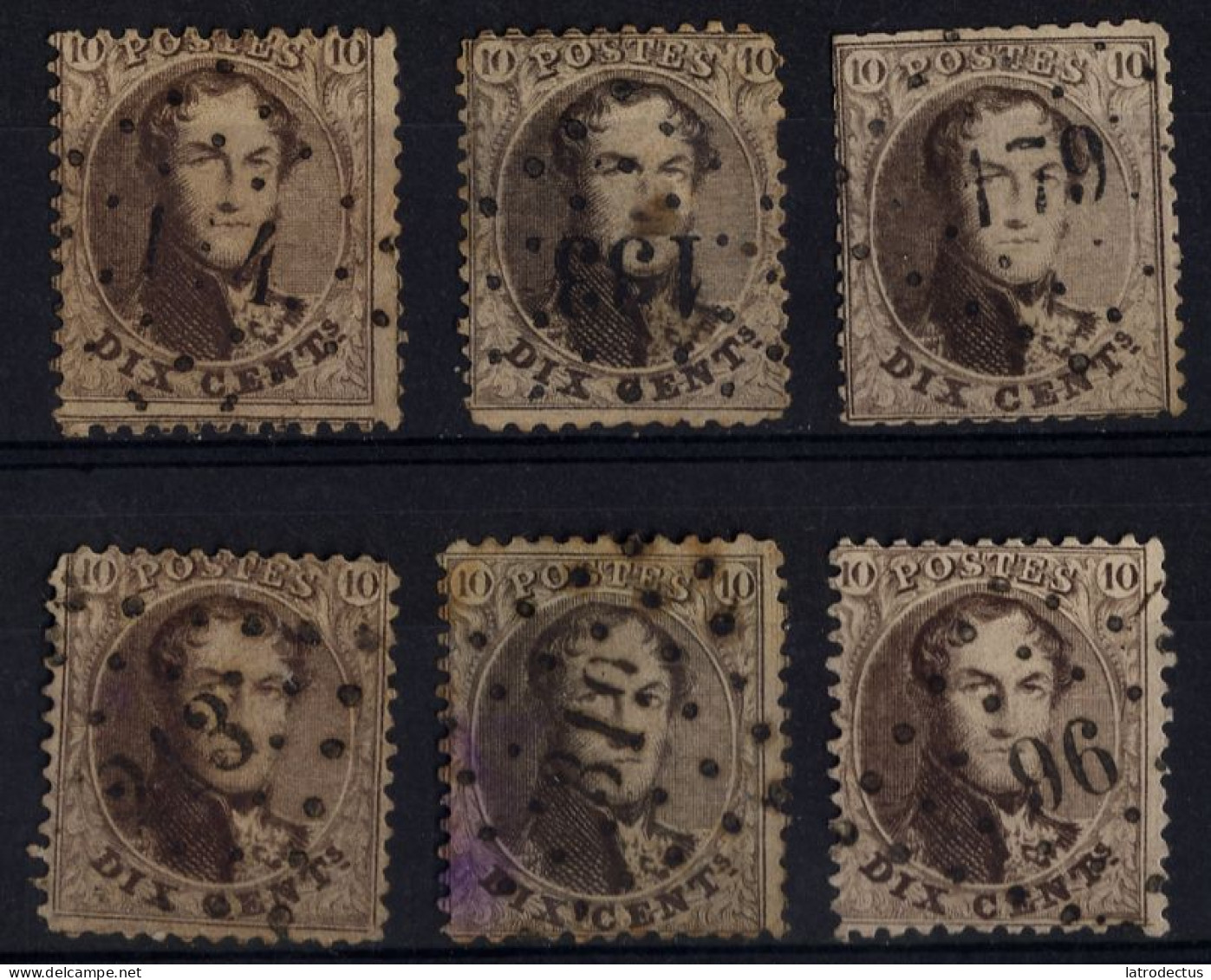 1863 - Nr 14A - 1863-1864 Médaillons (13/16)