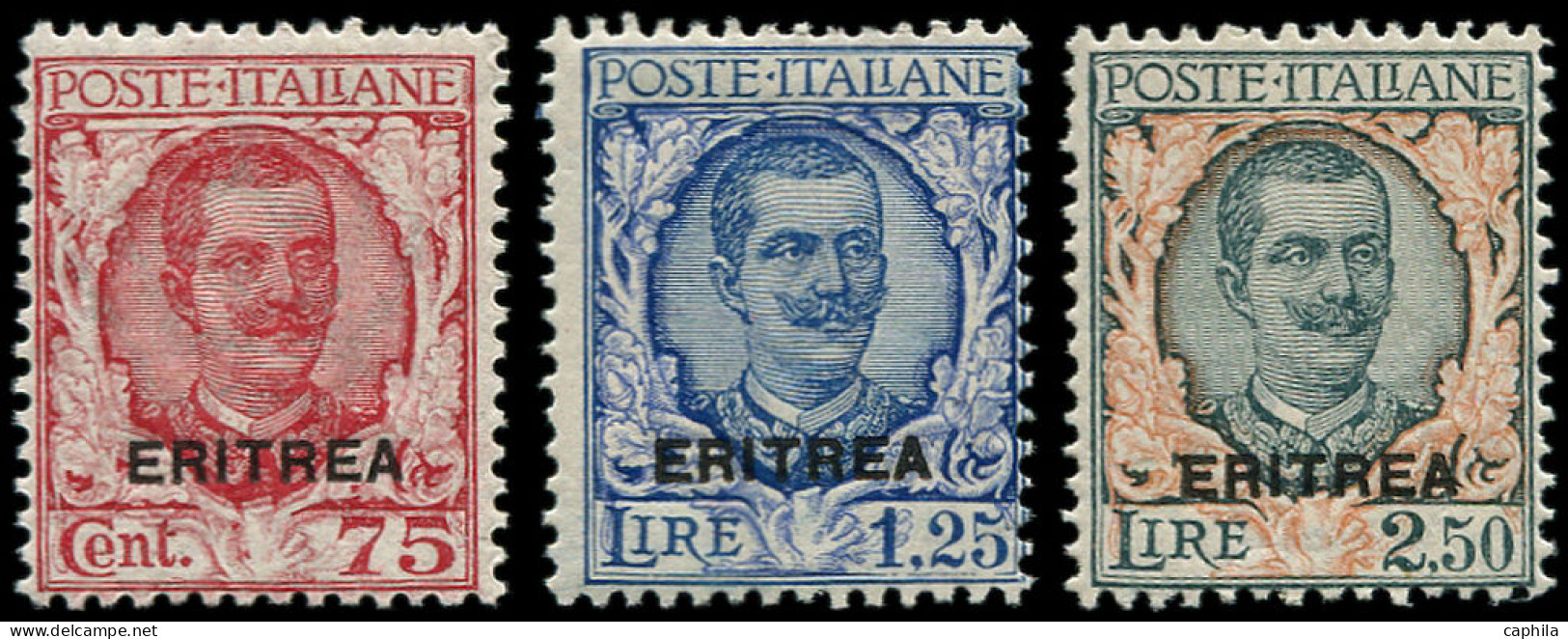 * ERYTHREE - Poste - 95/96 + 98 (Sas. 113/15) - Eritrea