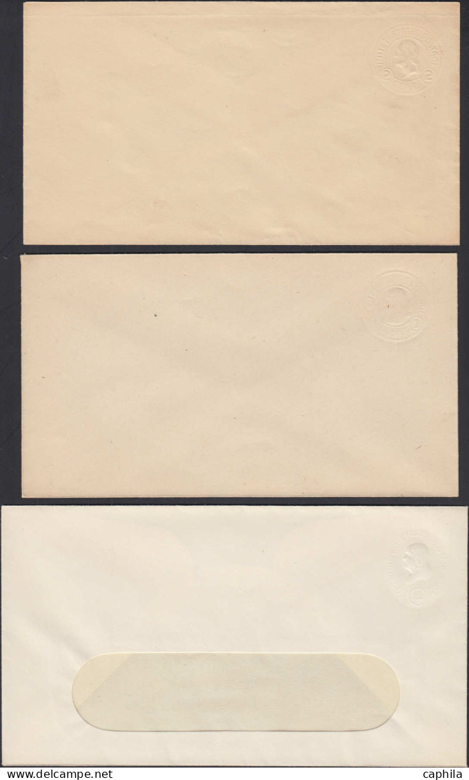 LOT ETATS UNIS - Entiers Postaux - Exceptionnel ensemble de 36 entiers, période 1930/50, tous impression en relief du ti