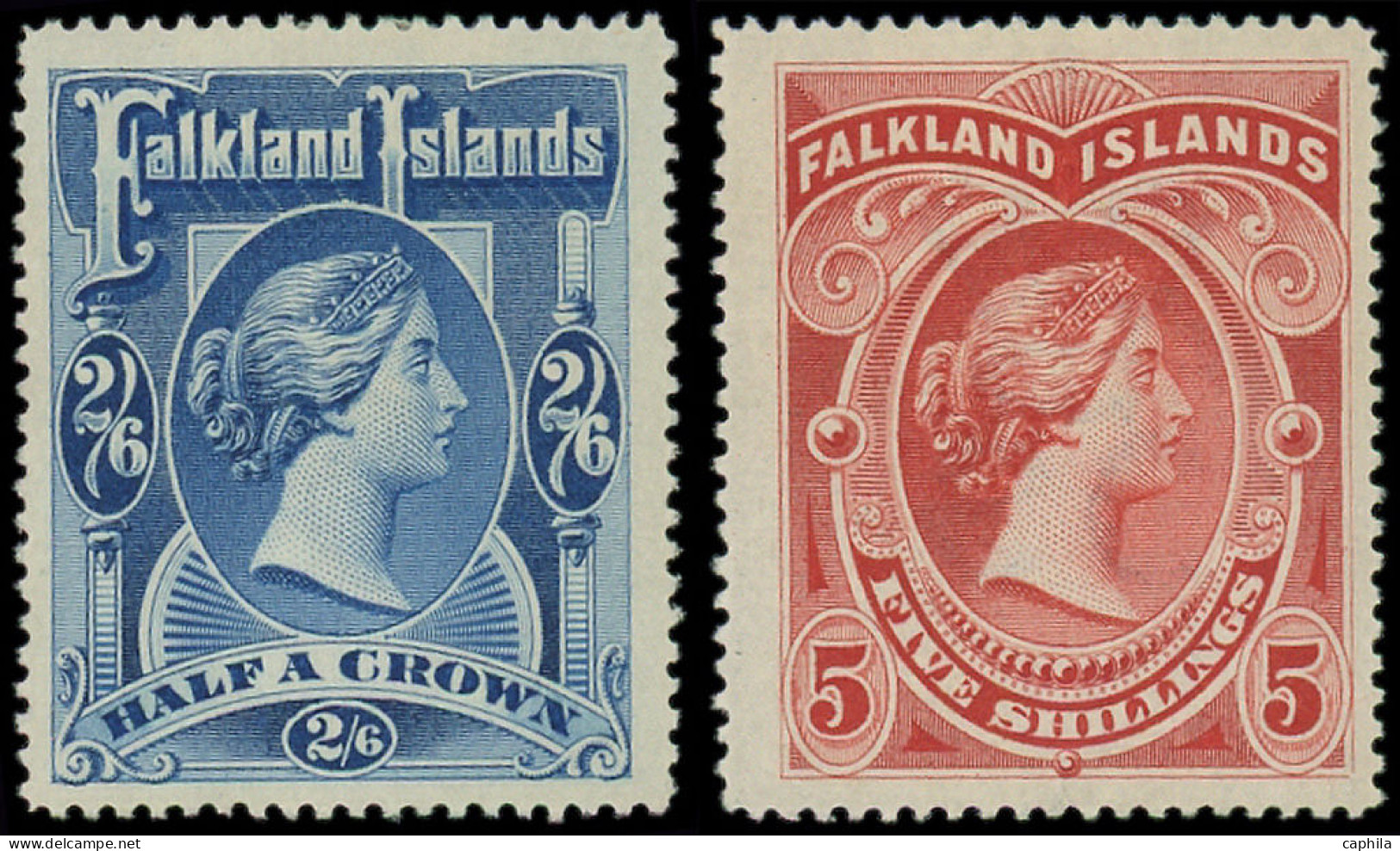 * FALKLAND - Poste - 16/17, Très Frais: Victoria - Falkland