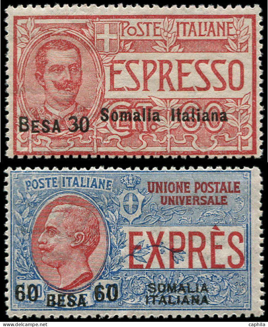 ** SOMALIE ITALIENNE - Express - 1/2 (Sas. 1/2) - Somalia