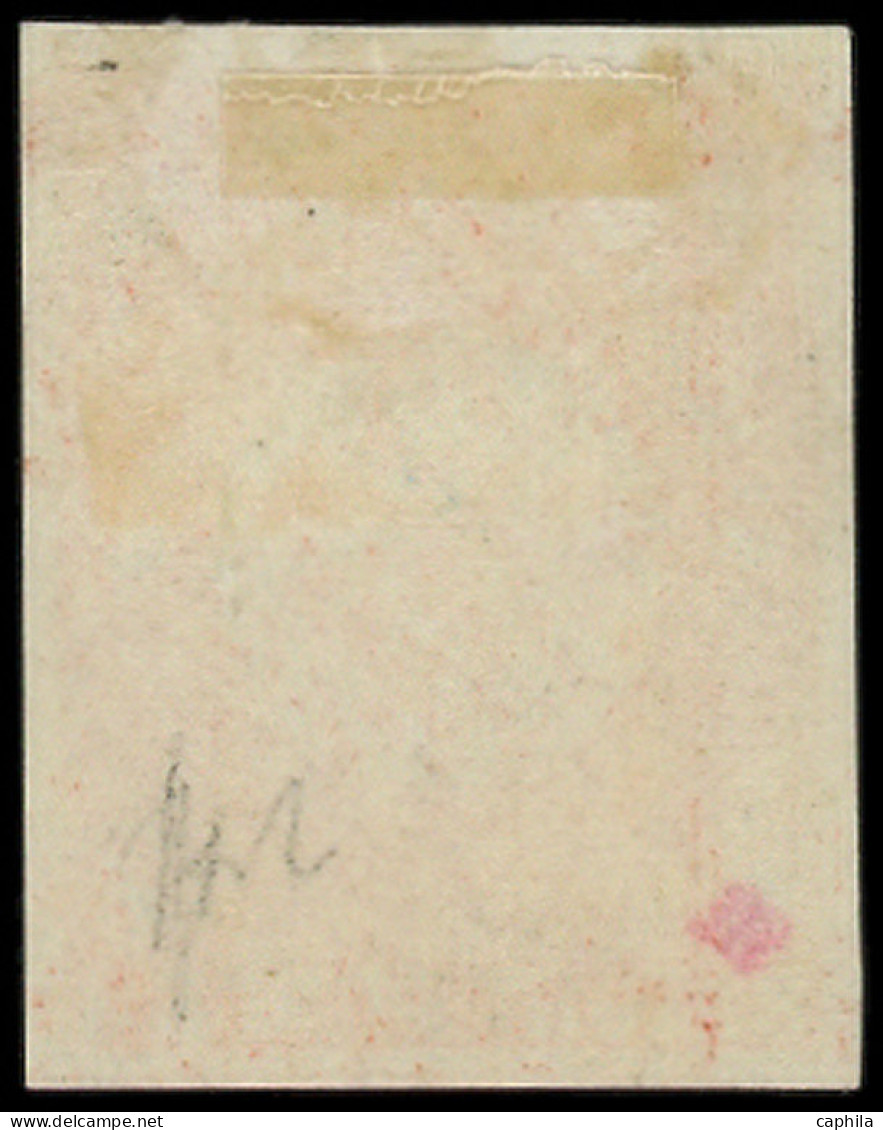 * TERRE NEUVE - Poste - 8, Papier épais, Tb: 8p. Vermillon (SG 8: 400£) - 1857-1861