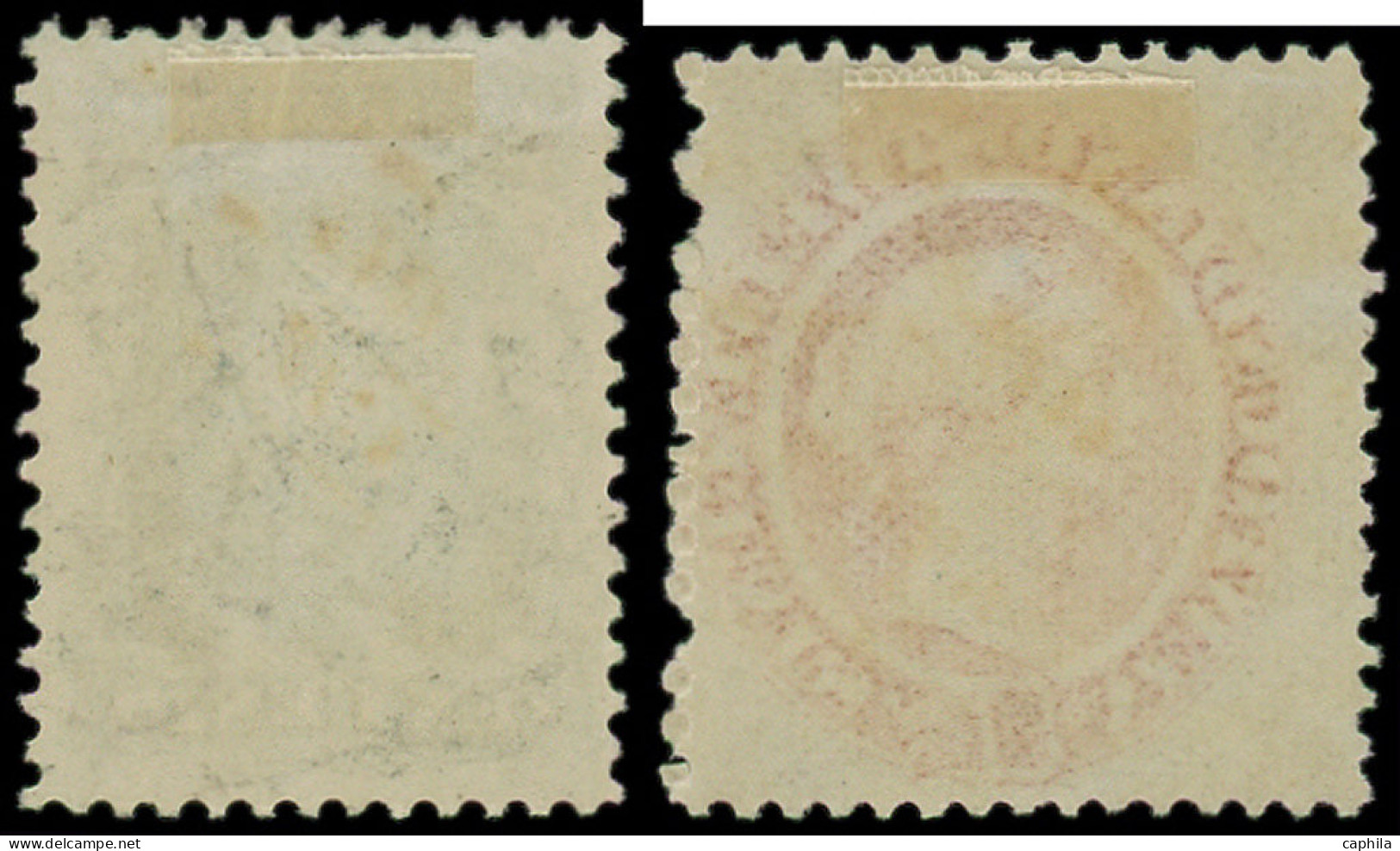 * TERRE NEUVE - Poste - 23/24, 2 Valeurs: Prince Albert Et Victoria - 1857-1861