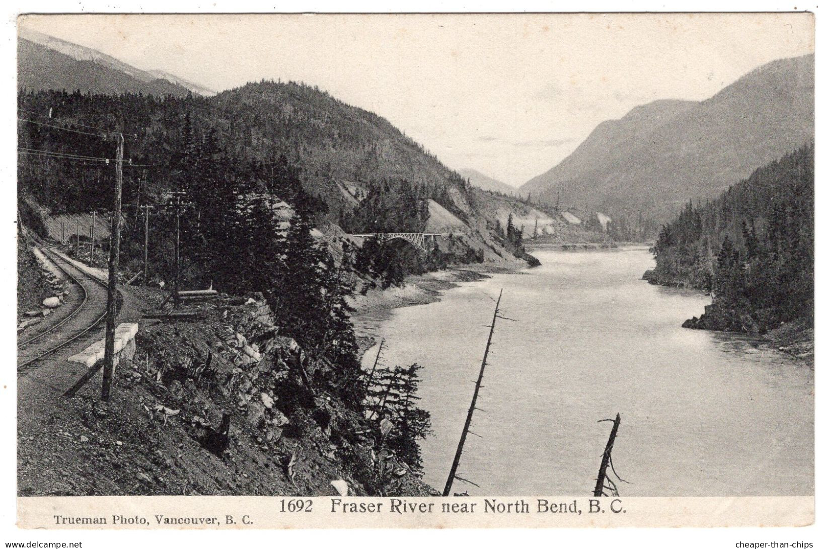 Fraser River Near North Bend,  B.C.. - Trueman Photo 1692 - Andere & Zonder Classificatie