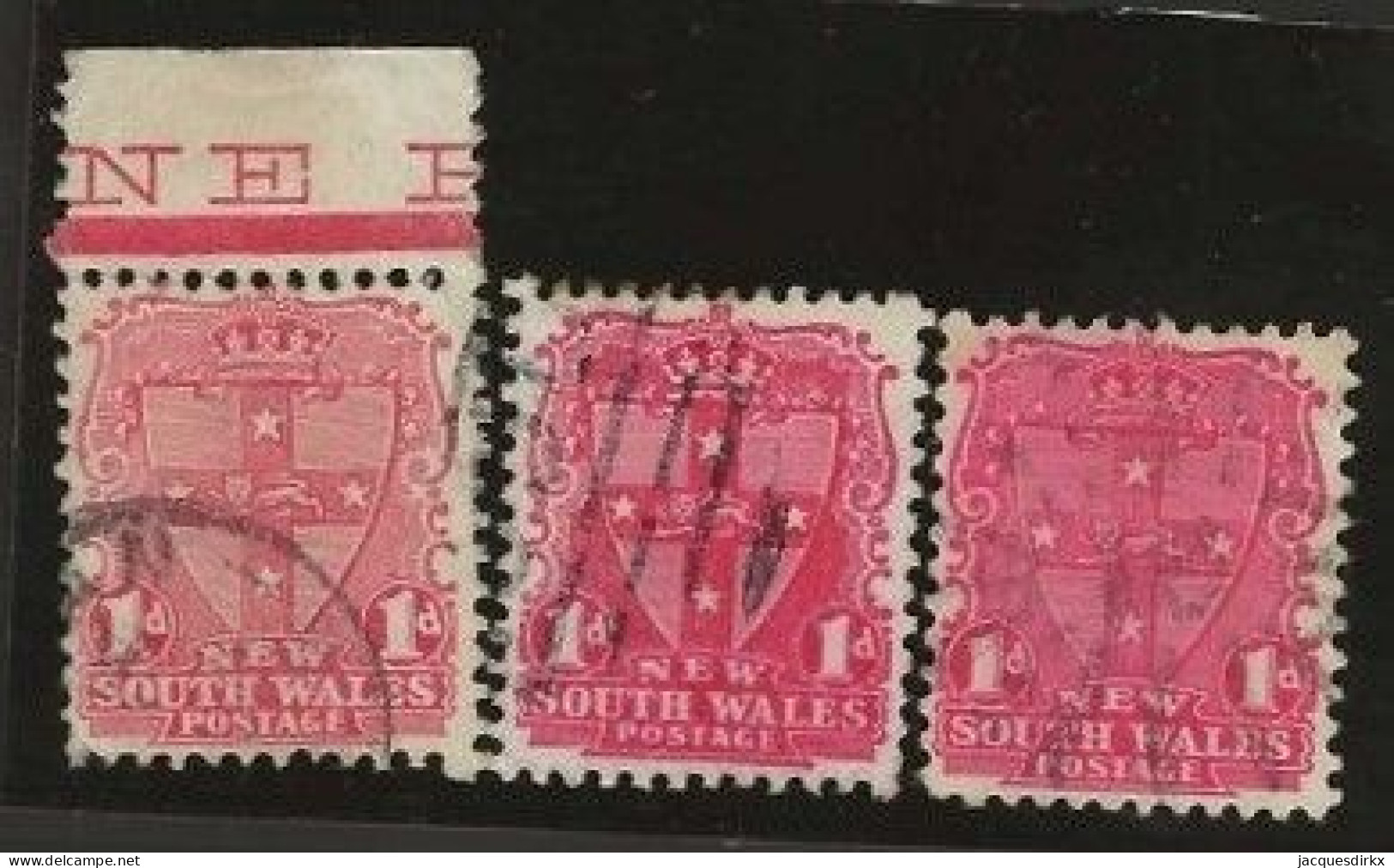 New South Wales      .   SG    .   288/290     .   O      .     Cancelled - Gebraucht