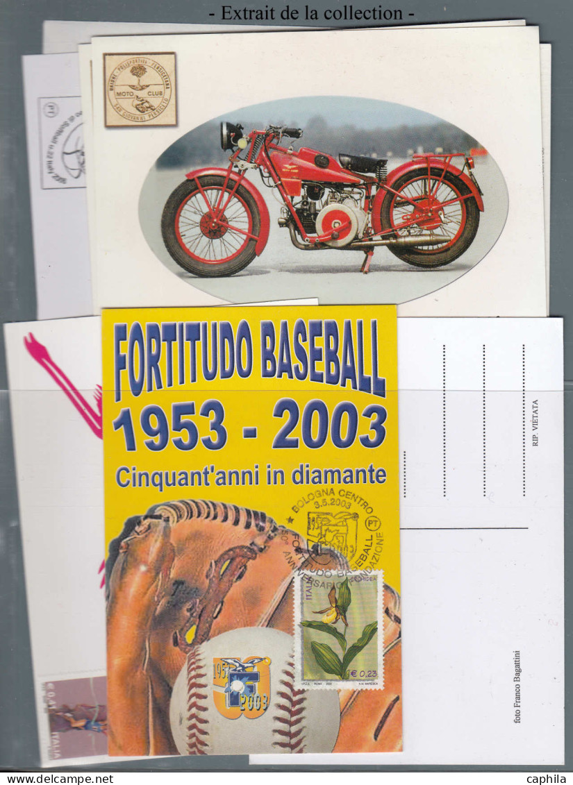 N/O Baseball & Cricket - Lots & Collections - Importante collection de base-ball, timbres et lettres du monde entier (ra