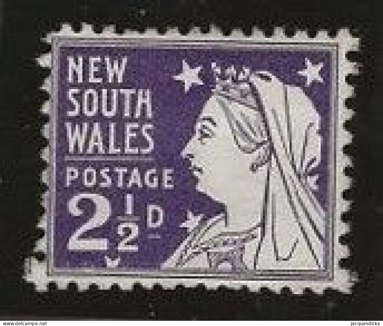 New South Wales      .   SG    .   296    .   (*)      .     Mint Without Gum - Neufs