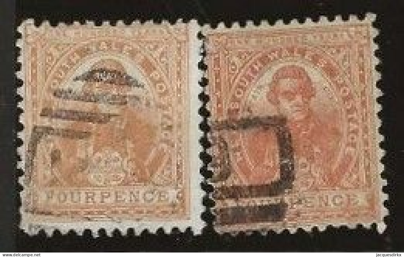 New South Wales      .   SG    .   304  2x     .   O      .     Cancelled - Used Stamps