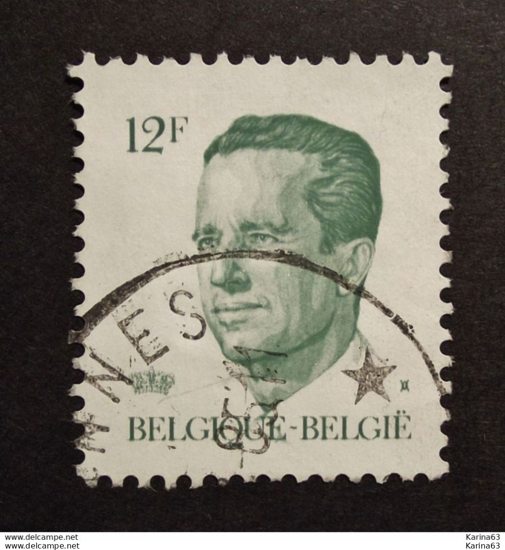 Belgie Belgique - 1984  OPB/COB N° 2113 ( 1 Value ) Koning Boudewijn ' Type Velghe'  Obl. Avennes * - Oblitérés