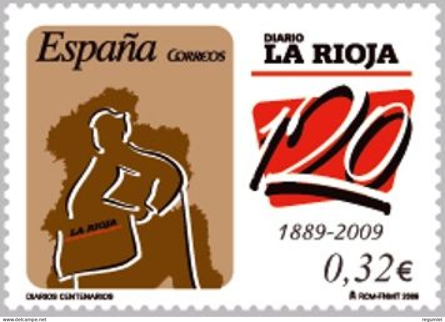 España 4461 ** La Rioja. 2009 - Unused Stamps