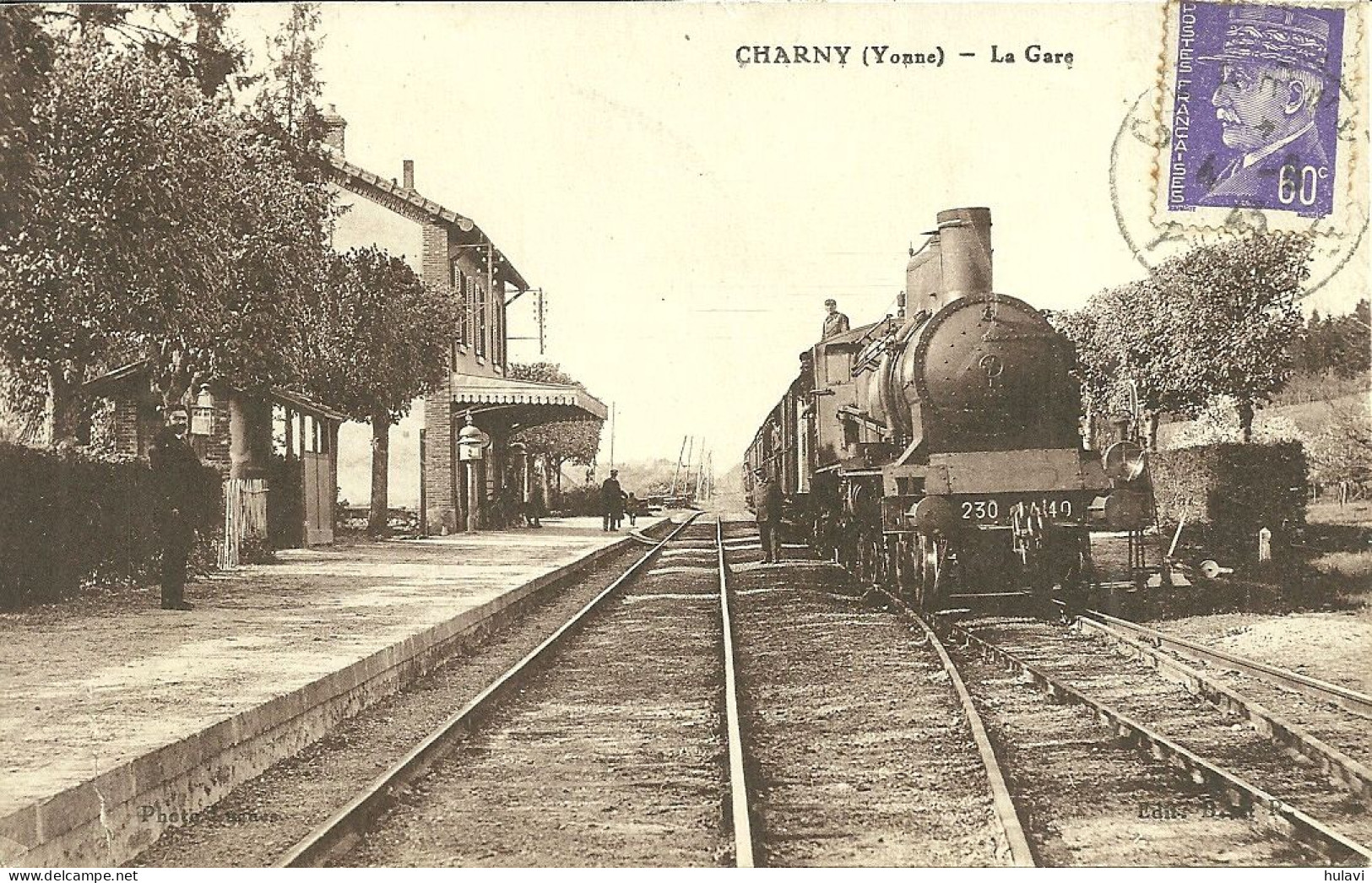 89  CHARNY - LA GARE (coupure) (ref 7701) - Charny
