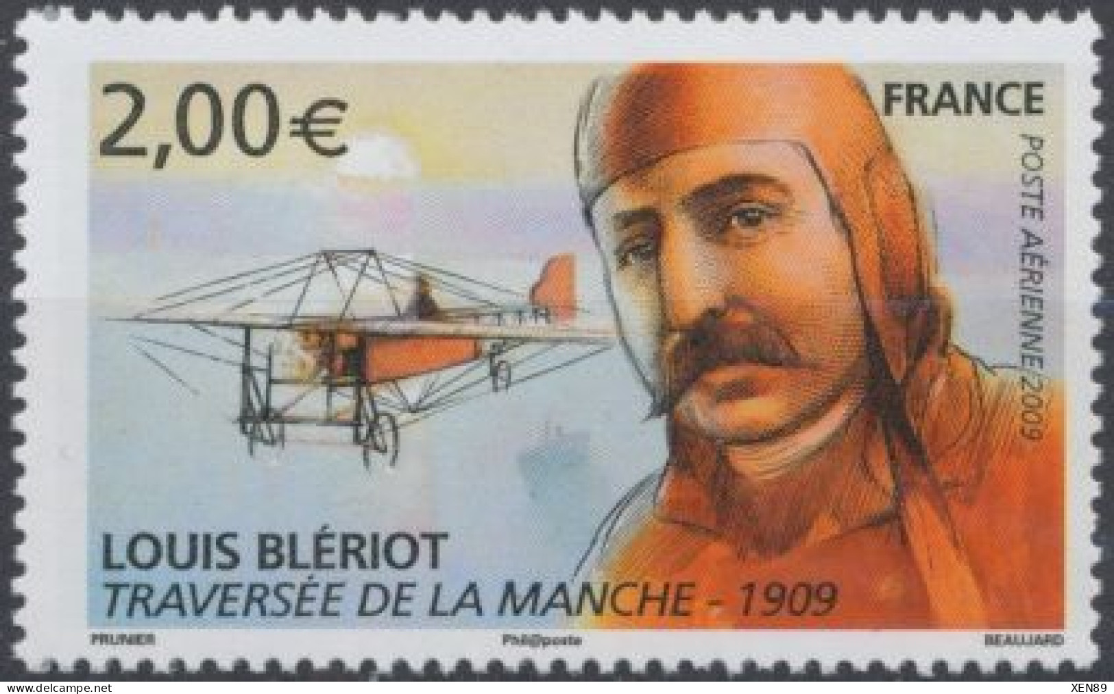 2009 - P.A. 72 - Louis Blériot (1872-1936), Traversée De La Manche En 1909 - 1960-.... Mint/hinged