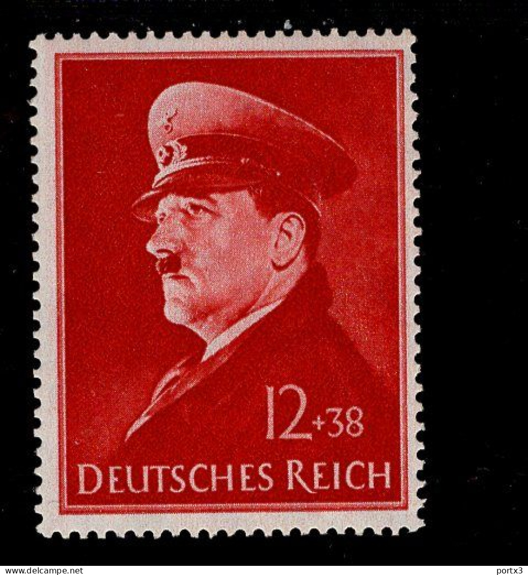 Deutsches Reich 772 A. Hitler MLH Falz * - Ungebraucht