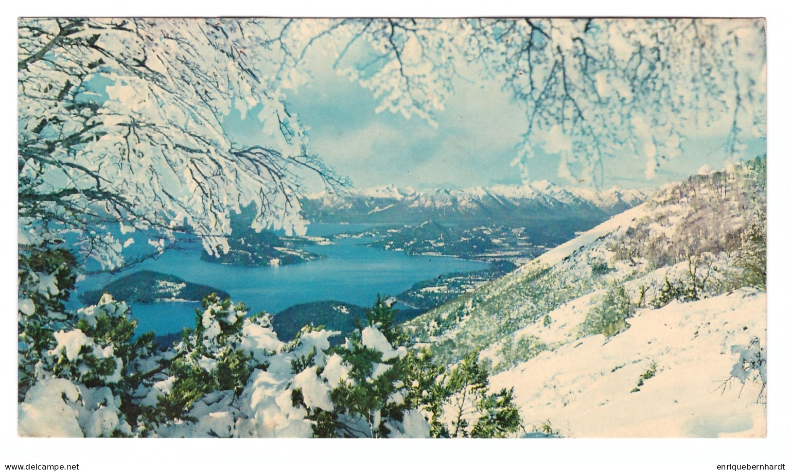 ARGENTINA // BARILOCHE // VISTA INVERNAL DEL CERRO OTTO // 1970 - Argentina