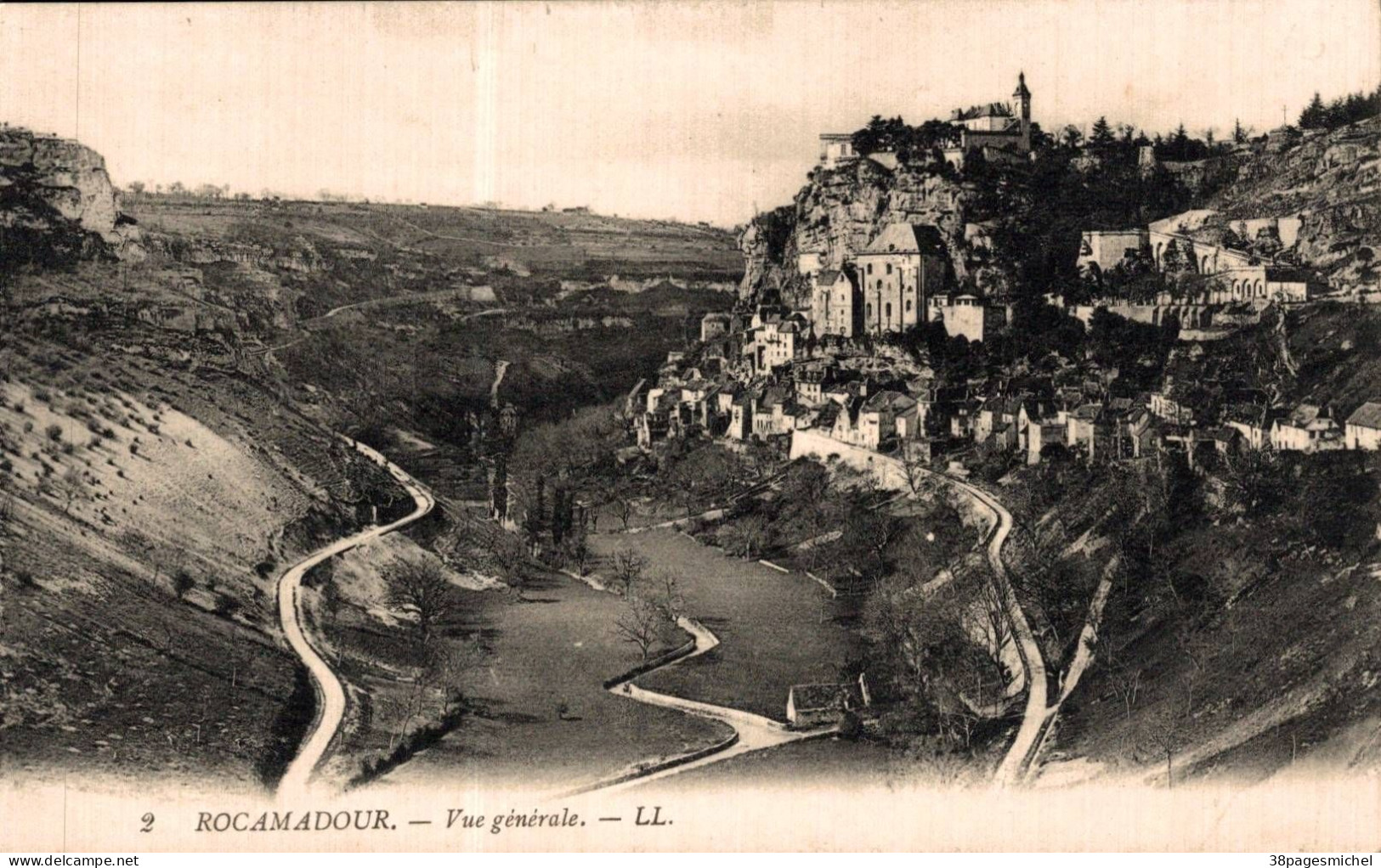 K1905 - ROCAMADOUR - D46 - Lot de 4 Cartes Postales
