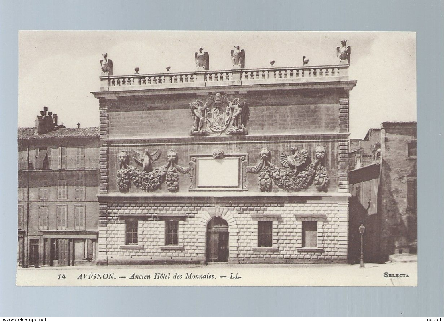 CPA - 84 - Avignon - Ancien Hôtel Des Monnaies - Non Circulée - Avignon