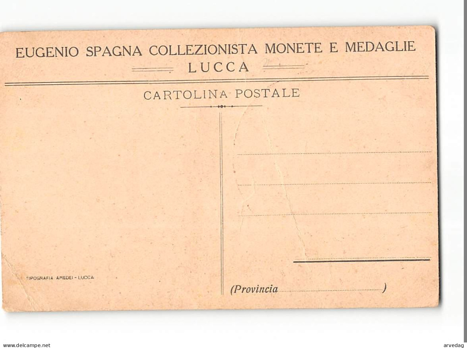 X1656 MEDAGLIA COMMEMORATIVA DELLE MURA DI LUCCA  - EUGENIO SPAGNA COLLEZIONISTA MONETE E MEDAGLIE LUCCA - Coins (pictures)
