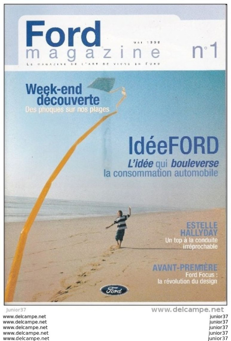 Magazine Ford N° 1 De 1998. Ka, Focus, Cougar Puma, Galaxy, - Publicités