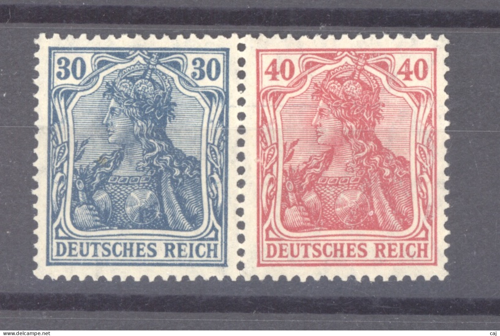 Allemagne -  Se Tenant  :  Mi  W  16  * - Postzegelboekjes & Se-tenant