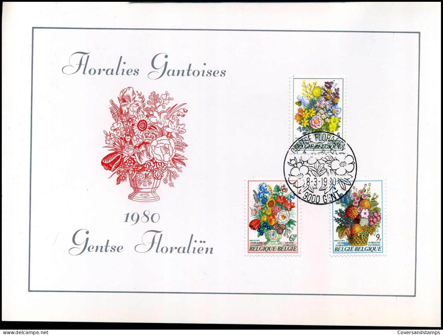 1966/68 - Gentse Floraliën / Floralies Gantoises - Souvenir Cards - Joint Issues [HK]