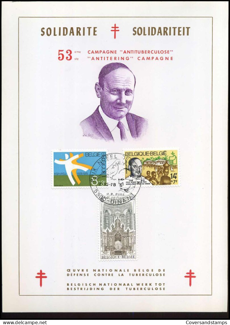 1918/20 - Solidariteit / Solidarité - Souvenir Cards - Joint Issues [HK]