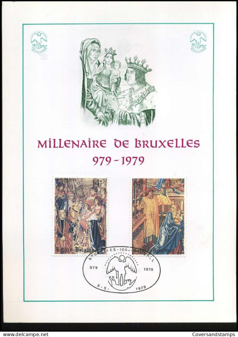 1932/35 - Millennium Van Brussel 979-1979 - Erinnerungskarten – Gemeinschaftsausgaben [HK]