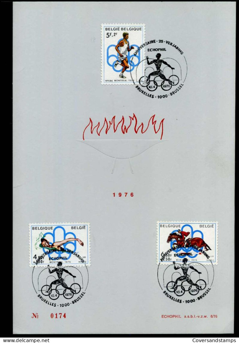 1800/02 - Olympische Spelen Montreal 1976 - Cartas Commemorativas - Emisiones Comunes [HK]