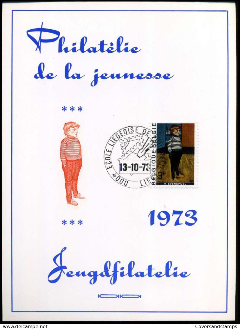 1686 - Jeugfilatelie / Philatélie De La Jeunesse : Henri Evenepoel - Souvenir Cards - Joint Issues [HK]
